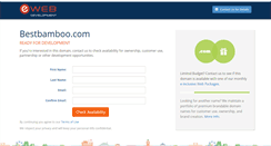 Desktop Screenshot of bestbamboo.com