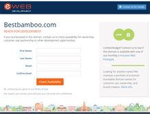 Tablet Screenshot of bestbamboo.com